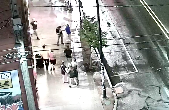 Bar fight video still